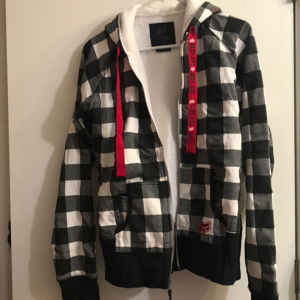 Fleece lined jacket